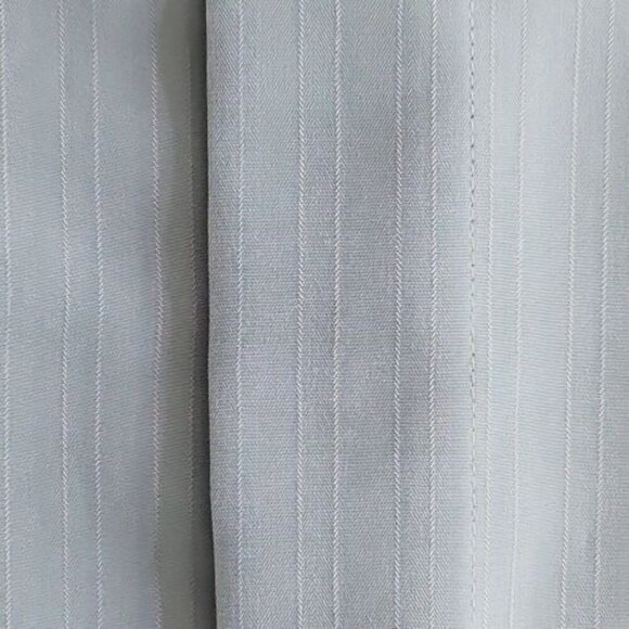 Cassel Mens Big & Tall Gray Long Sleeve Silky Dress Shirt Size 2XL - Picture 7 of 16